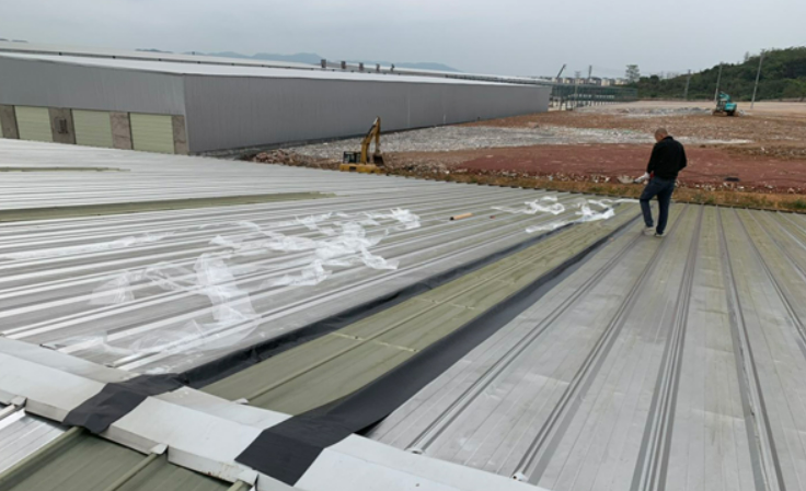 禹会厂房屋面防水维修案例